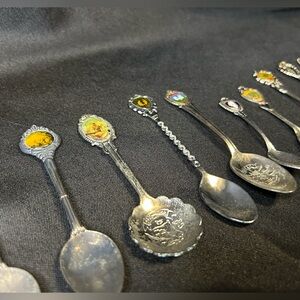 Vintage Collectors Spoons Souvenirs (Lot of 11 spoons)